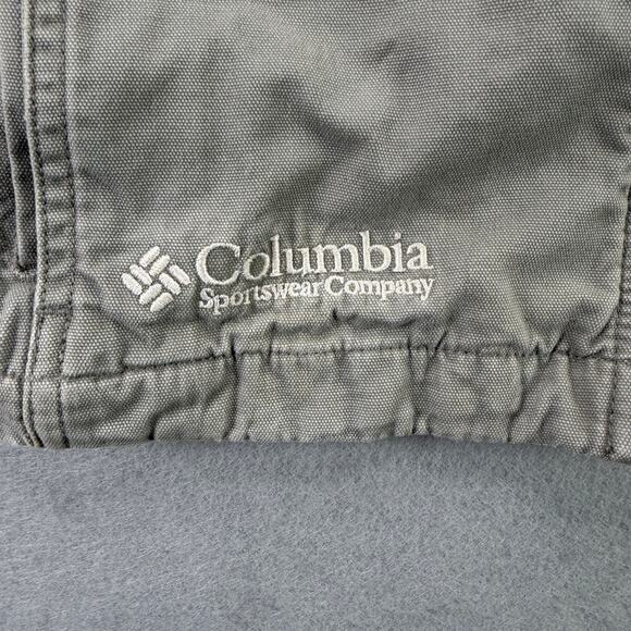 Columbia Sportswear Company Women’s Gray Full-Zip Jacket Cotton Blend Size L - Picture 8 of 12